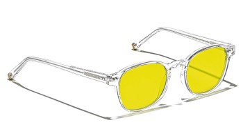 Moscot ARTHUR SUN CRYSTAL CMT Crystal - Mellow Yellow
