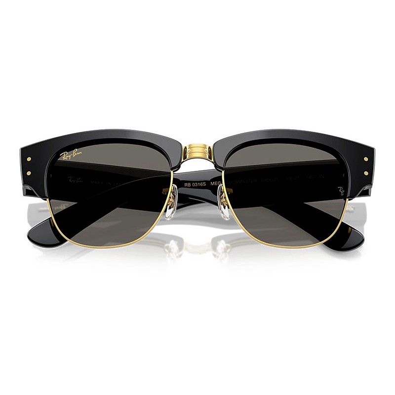 Ray Ban Mega Clubmaster Blacked Out RB0316S - 6826J5
