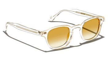 Moscot LEMTOSH 110 SUN Crystal/Gold - Chestnut Fade