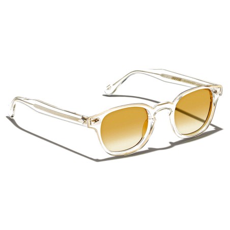 Moscot LEMTOSH 110 SUN Crystal/Gold - Chestnut Fade
