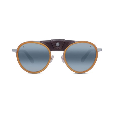 Vuarnet GLACIER 02 Argent - Ambre / Blue Polarlynx (45X)