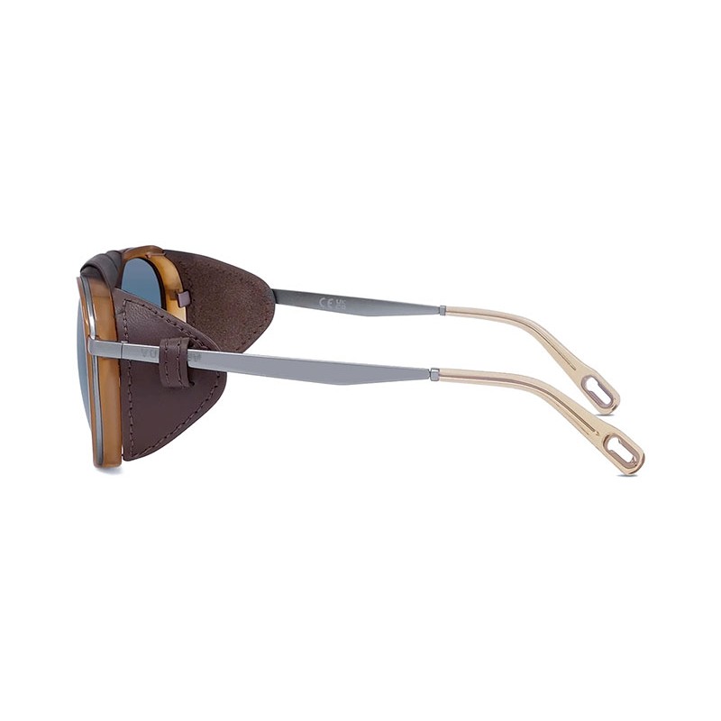 Vuarnet GLACIER 02 Argent - Ambre / Blue Polarlynx (45X)