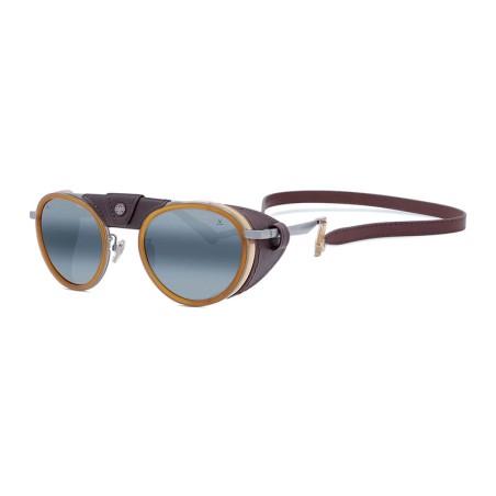 Vuarnet GLACIER 02 Argent - Ambre / Blue Polarlynx (45X)