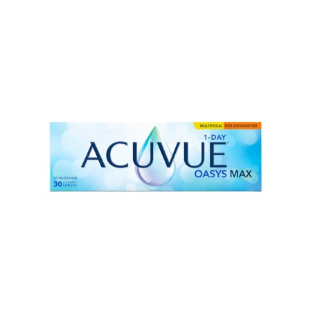 1 Day Acuvue Oasys MAX Multifocal For Astigmatism 30 lentilles