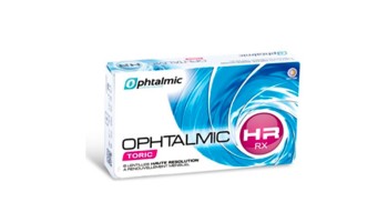 Ophtalmic HR Rx Toric 6 lentilles