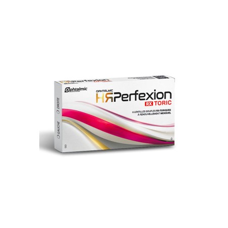 Ophtalmic HR Perfexion RX Toric 6 lentilles