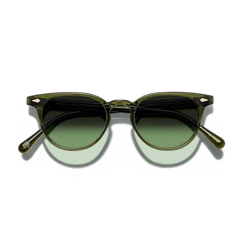 Moscot FEVEL SUN Dark Green - Forest Wood