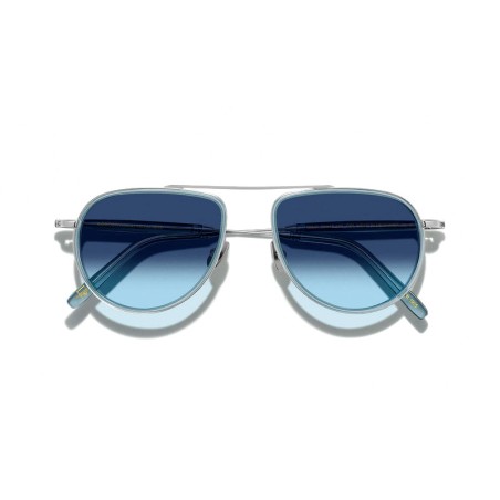 Moscot TRAIF SUN Bleu Clair - Denim Blue
