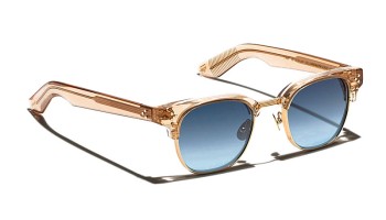 Moscot TINIF SUN Cinnamon Gold - Denim Blue