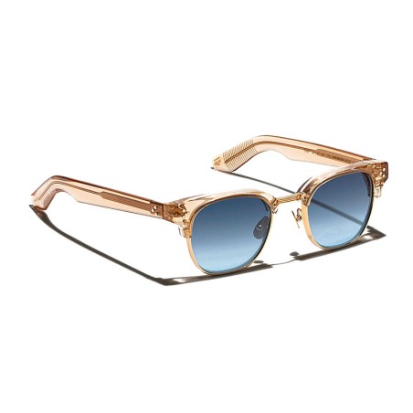 Moscot TINIF SUN Cinnamon Gold - Denim Blue