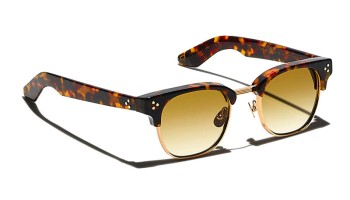 Moscot TINIF SUN Tortoise Gold - Chestnut Fade