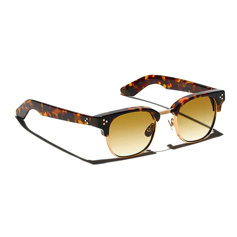 Moscot TINIF SUN Tortoise Gold - Chestnut Fade