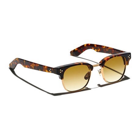 Moscot TINIF SUN Tortoise Gold - Chestnut Fade
