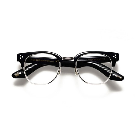 Moscot TINIF Black Silver