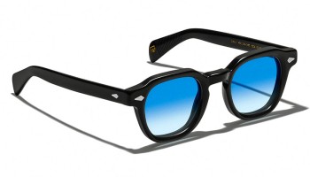 Moscot Black - Broadway Blue Fade