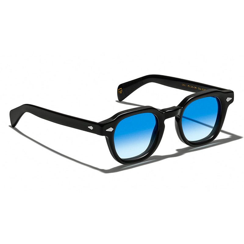Moscot Black - Broadway Blue Fade