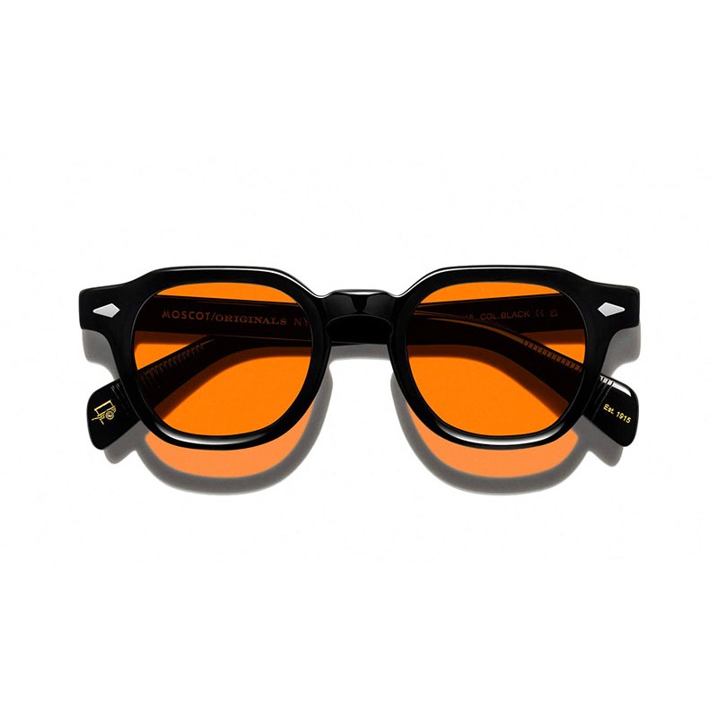 Moscot Black - Woodstock Orange