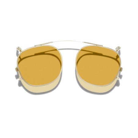 Moscot DOLT CLIP Gold - Amber