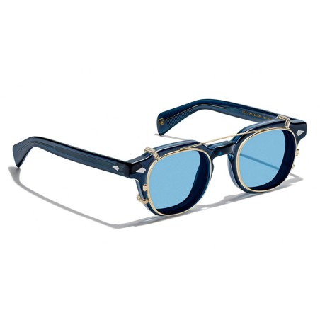 Moscot DOLT CLIP Gold - Celebrity Blue