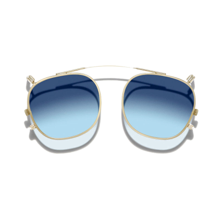 Moscot DOLT CLIP Gold - Denim Blue