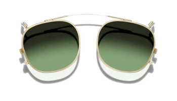 Moscot DOLT CLIP Gold - Forest Wood