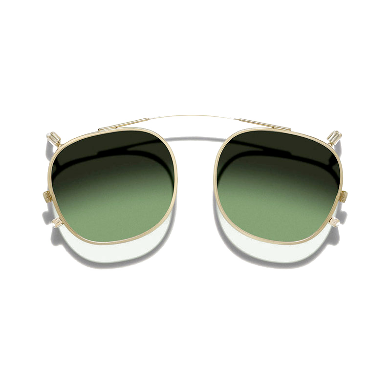Moscot DOLT CLIP Gold - Forest Wood