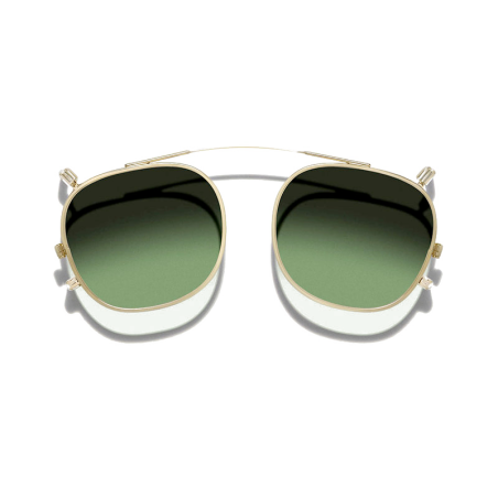 Moscot DOLT CLIP Gold - Forest Wood