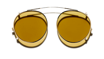 Moscot CLIPZEN Gold - Amber