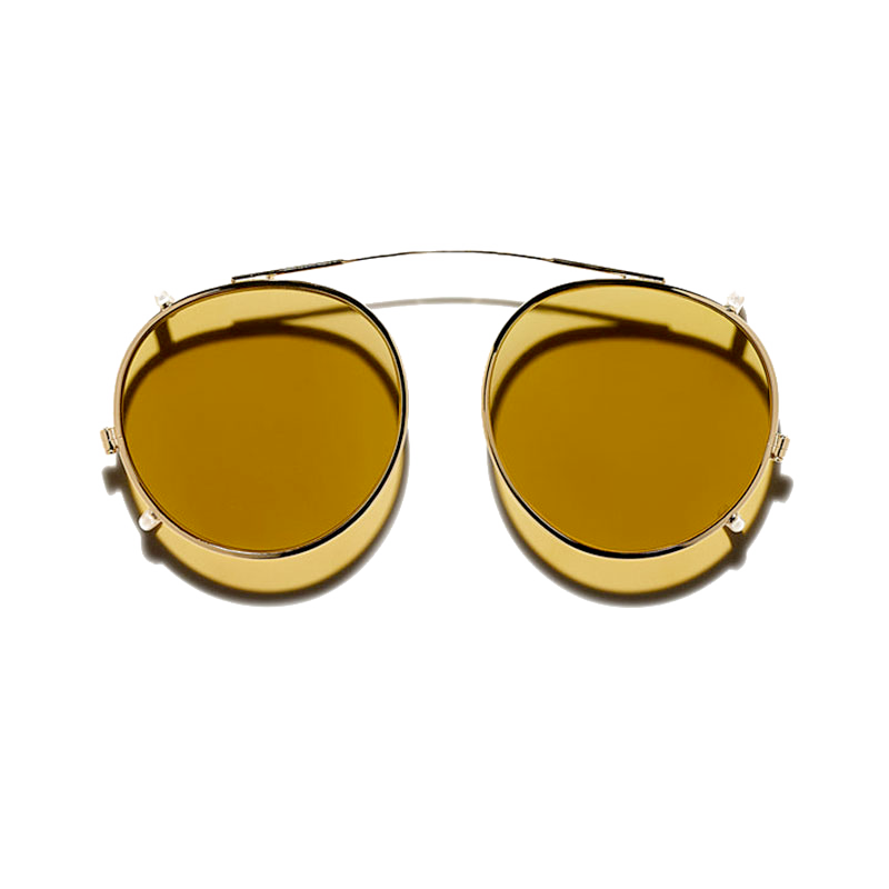 Moscot CLIPZEN Gold - Amber
