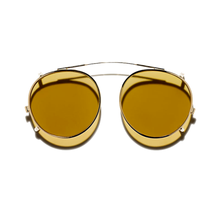 Moscot CLIPZEN Gold - Amber