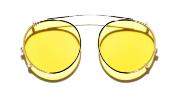 Moscot CLIPZEN Gold - Mellow Yellow