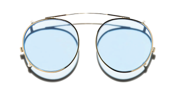 Moscot CLIPZEN Gold - Blue Bel Air