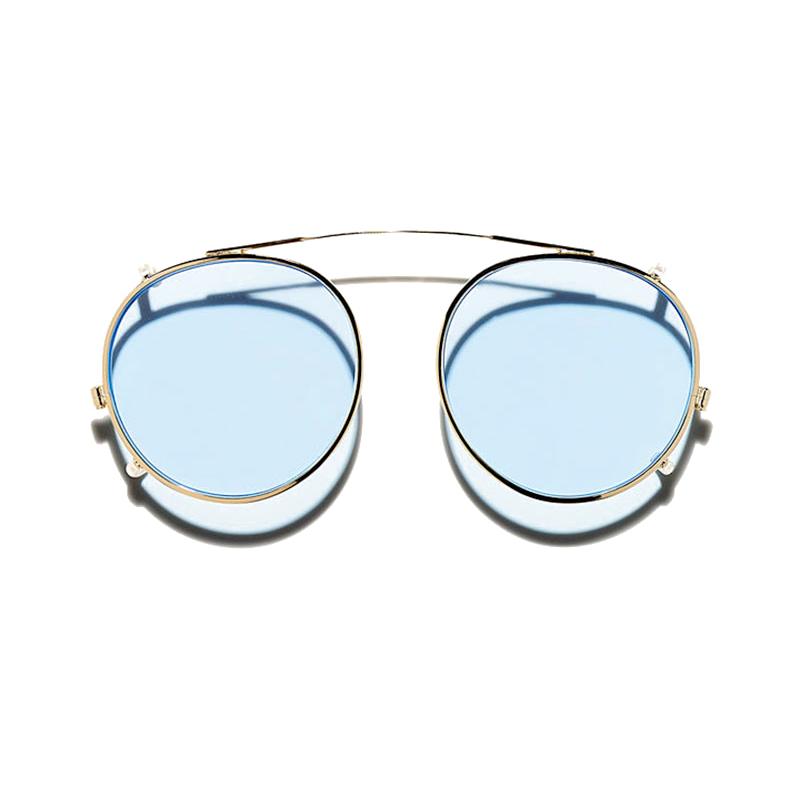 Moscot CLIPZEN Gold - Blue Bel Air