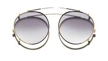 Moscot CLIPZEN Gold - Grey Fade