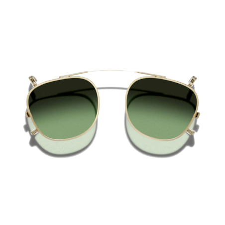 Moscot DAHVEN CLIP Gold - Forrest Wood