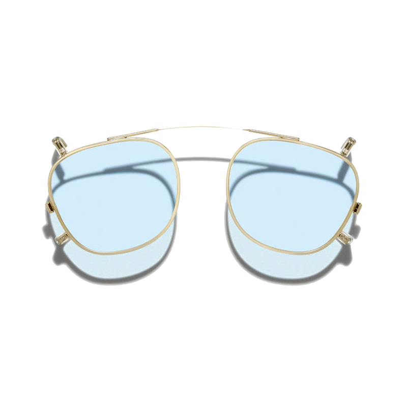 Moscot DAHVEN CLIP Gold - Blue Bel Air