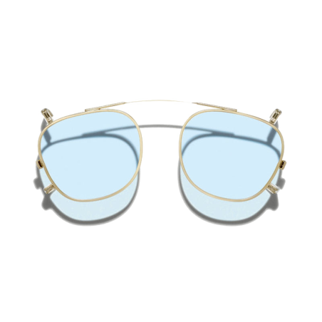 Moscot DAHVEN CLIP Gold - Blue Bel Air