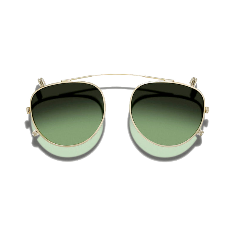 Moscot MAYDELA CLIP Gold - Forest Wood