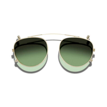 Moscot MAYDELA CLIP Gold - Forest Wood