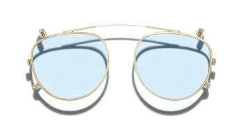 Moscot MAYDELA CLIP Gold - Blue Bel Air