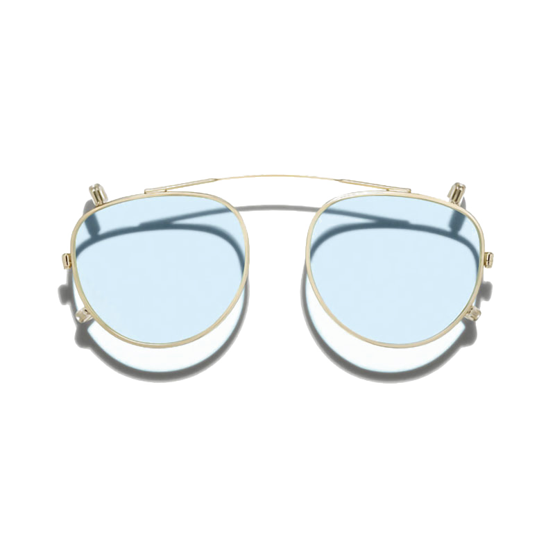 Moscot MAYDELA CLIP Gold - Blue Bel Air
