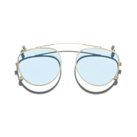 Moscot MAYDELA CLIP Gold - Blue Bel Air