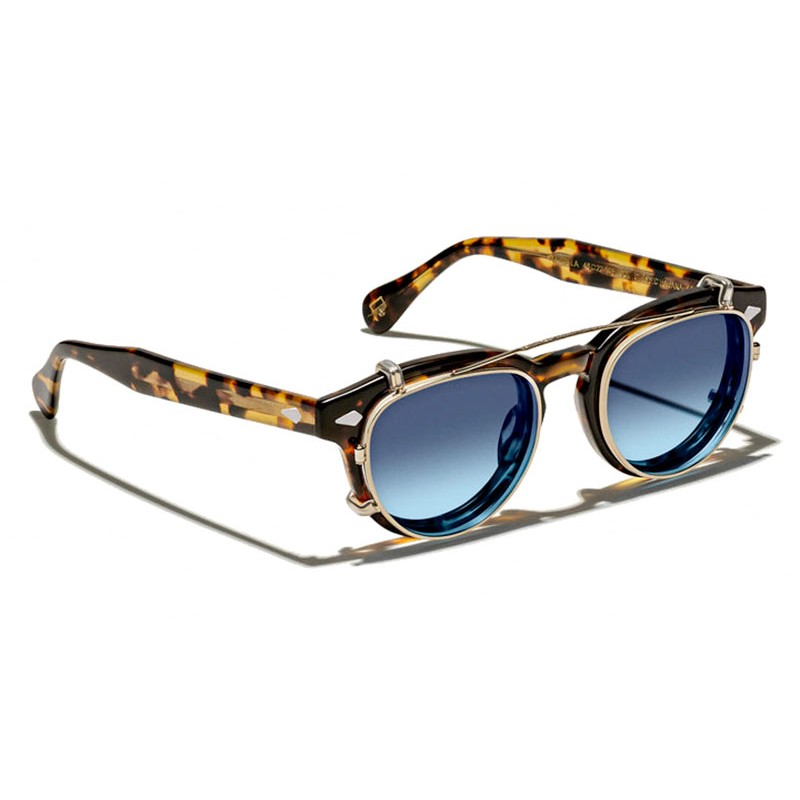 Moscot MAYDELA CLIP Gold - Denim Blue