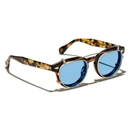 Moscot MAYDELA CLIP Gold - Celebrity Blue