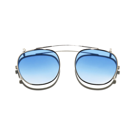 Moscot CLIPTOSH Gold - Broadway Blue Fade