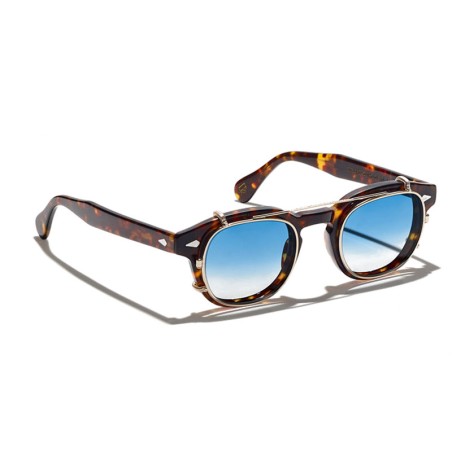 Moscot CLIPTOSH Gold - Broadway Blue Fade