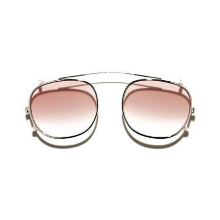 Moscot CLIPTOSH Gold - Root Beer Fade
