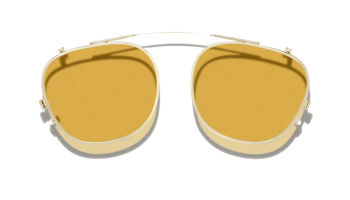 Moscot ARTHUR CLIP Gold - Amber