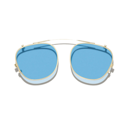 Moscot ARTHUR CLIP Gold - Celebrity Blue