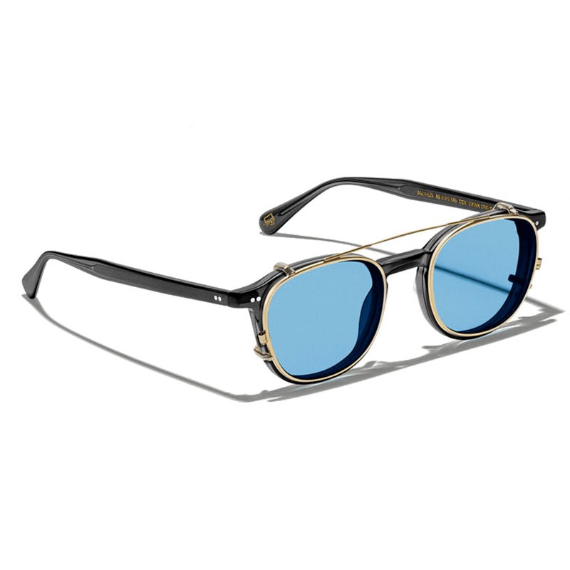 Moscot ARTHUR CLIP Gold - Celebrity Blue